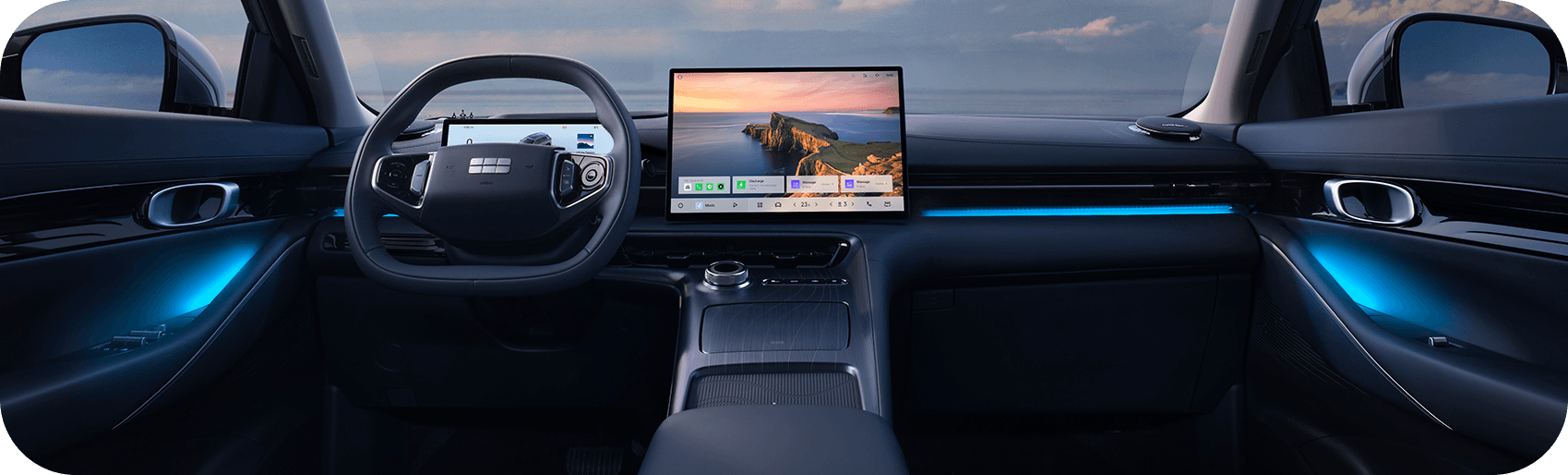 Cockpit tecnológico Geely EX5 - Cockpit Técnico